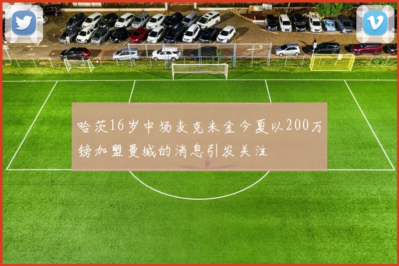 哈茨16岁中场麦克米金今夏以200万镑加盟曼城的消息引发关注